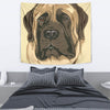 English Mastiff Dog Print Tapestry-Free Shipping