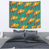 Lovely Gold Fish Print Tapestry-Free Shipping