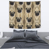 Amazing Pug Dogs Print Tapestry-Free Shipping