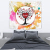 Colorful Tree Print Tapestry-Free Shipping