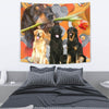 Cute Hovawart Dogs Print Tapestry-Free Shipping