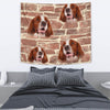 Irish Red and White Setter Print Tapestry-Free Shipping