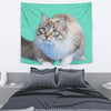Ragamuffin cat Print Tapestry-Free Shipping