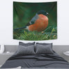 Bullfinch Bird Print Tapestry-Free Shipping