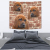 Redbone Coonhound Print Tapestry-Free Shipping