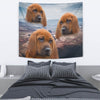 Lovely Redbone Coonhound Print Tapestry-Free Shipping