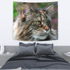 Amazing Maine Coon Cat Print Tapestry-Free Shipping