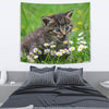 Cute American Shorthair Cat Print Tapestry-Free Shipping