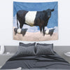 Amazing Belted Galloway Cattle (Cow) Print Tapestry-Free Shipping