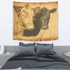 Dexter Cattle (Cow) Art Print Tapestry-Free Shipping