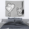 Yorkie Dog Print Tapestry-Free Shipping