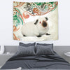 Cute Himalayan guinea pig Print Tapestry-Free Shipping