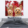 Lovely Yorkshire Terrier Print Tapestry-Free Shipping