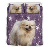 Cute Pekingese Dog Print Bedding Set- Free Shipping