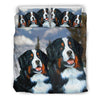 Amazing Bernese Mountain Dog Art Print Bedding Set-Free Shipping