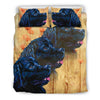 Newfoundland Dog Art Print Bedding Set-Free Shipping