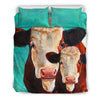 Simmental Cattle (Cow)  Print Bedding Set-Free Shipping