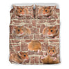 Lovely Djungarian Hamster Print Bedding Set- Free Shipping