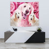 Afghan Hound Dog Print Tapestry-Free Shipping