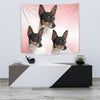 Toy Fox Terrier Print Tapestry-Free Shipping