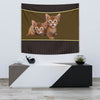 Abyssinian cat Print Tapestry-Free Shipping