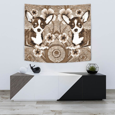 Chihuahua Dog Print Tapestry-Free Shipping