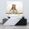 Cute Bengal cat Print Tapestry-Free Shipping
