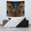 Basset Hound Dog Art Print Tapestry-Free Shipping