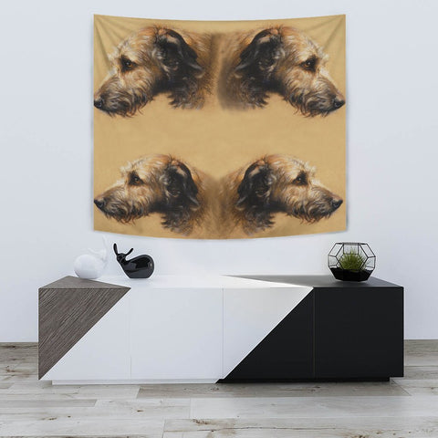 Irish Wolfhound Print Tapestry-Free Shipping