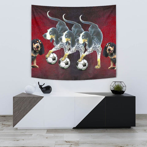 Amazing Bluetick Coonhound Dog Print Tapestry-Free Shipping