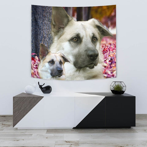 Cute Chinook Dog Print Tapestry-Free Shipping
