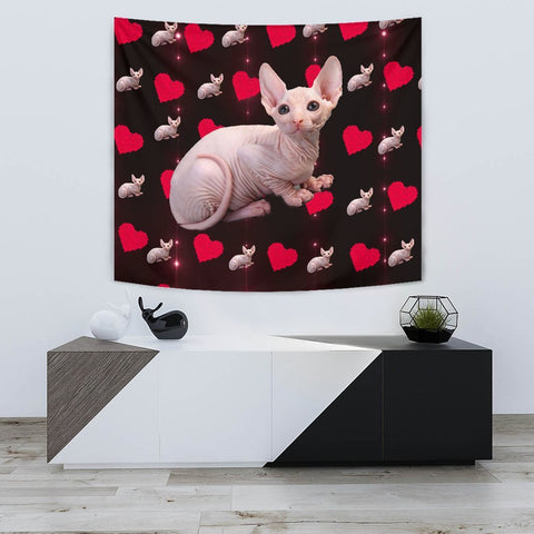 Sphynx Cat Print Tapestry-Free Shipping