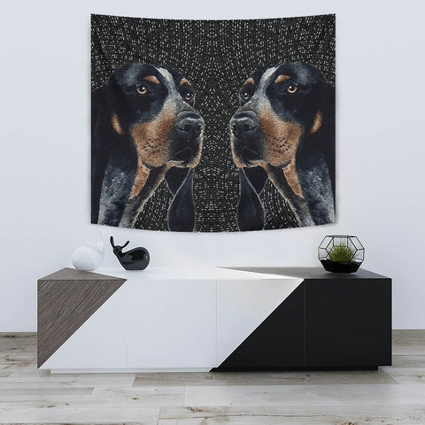 Amazing Bluetick Coonhound Print Tapestry-Free Shipping