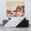 Cute Irish Setter Dog Print Tapestry-Free Shipping