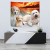 Goldendoodle Dog Print Tapestry-Free Shipping