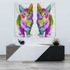 Amazing Cat Color Art Print Tapestry-Free Shipping