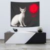 Devon Rex Cat Print Tapestry-Free Shipping