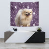 Pekingese Dog On Star Print Tapestry-Free Shipping