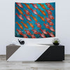 Cherry Barb Fish Print Tapestry-Free Shipping