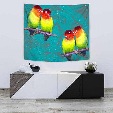 Love Bird Print Tapestry-Free Shipping