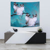 Lovely Snowshoe Cat Print Tapestry-Free Shipping