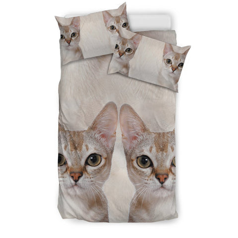 Cute Singapura Cat Print Bedding Sets-Free Shipping