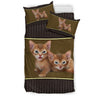 Cute Abyssinian Cat Print Bedding Set-Free Shipping