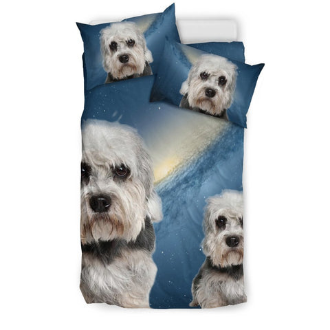 Dandie Dinmont Terrier Print Bedding Set- Free Shipping