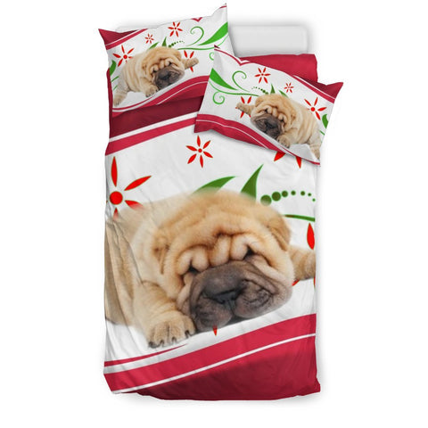 Shar Pei Dog Print Bedding Sets-Free Shipping