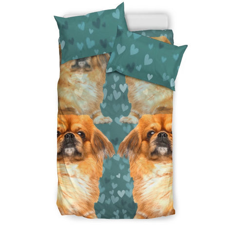 Pekingese Dog Art Print Bedding Set-Free Shipping