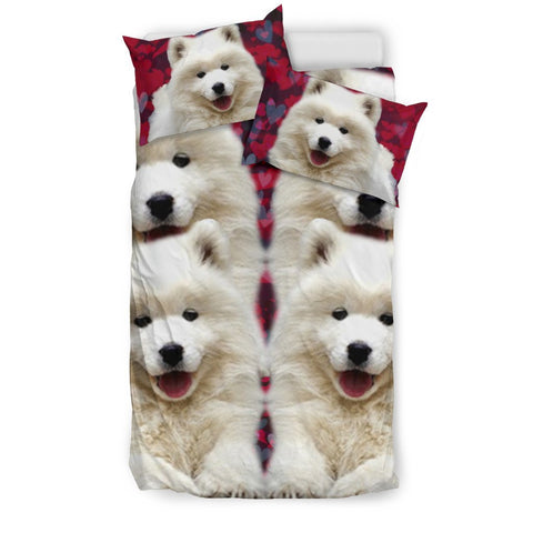 Cute Samoyed Dog Print Bedding Set-Free Shipping