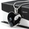 Amazing Snake Print Heart Pendant Luxury Necklace-Free Shipping