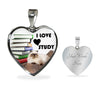Himalayan Cat Heart Pendant Luxury Necklace-Free Shipping
