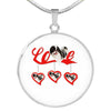 Japanese Chin Print Luxury Necklace-Free Shipping